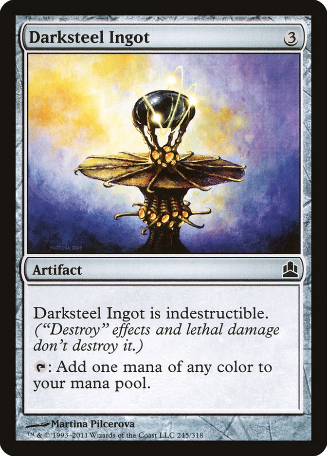 Darksteel Ingot [Commander 2011] | Black Swamp Games