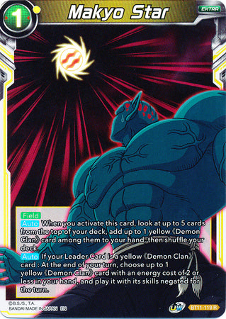 Makyo Star (BT11-119) [Vermilion Bloodline 2nd Edition] | Black Swamp Games