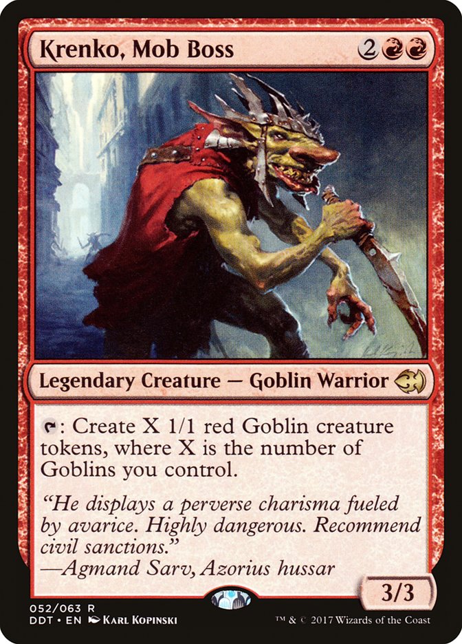Krenko, Mob Boss [Duel Decks: Merfolk vs. Goblins] | Black Swamp Games