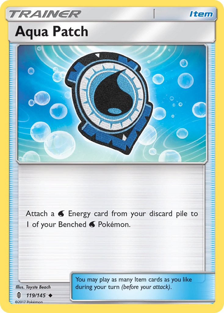 Aqua Patch (119/145) [Sun & Moon: Guardians Rising] | Black Swamp Games