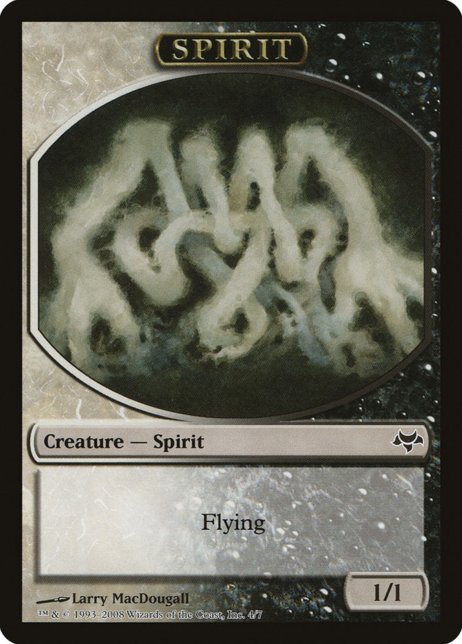 Spirit Token [Eventide Tokens] | Black Swamp Games
