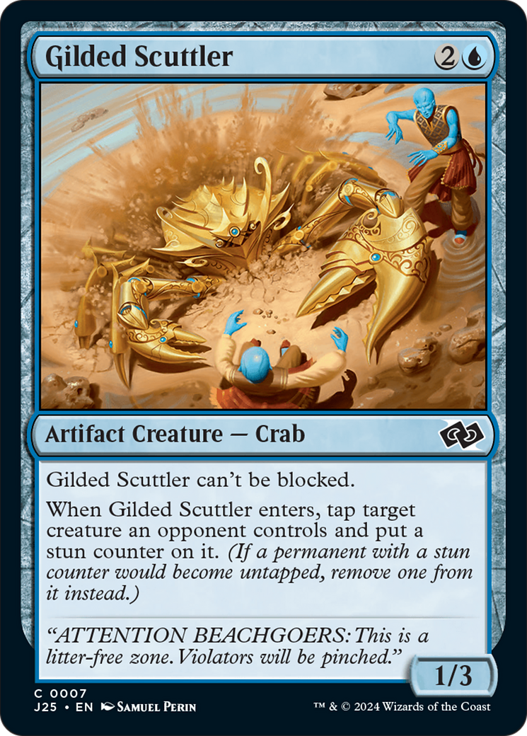 Gilded Scuttler [Foundations Jumpstart] | Black Swamp Games