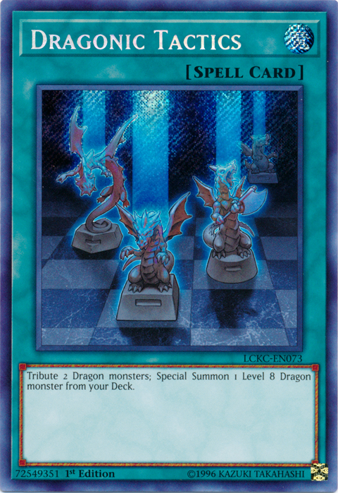 Dragonic Tactics [LCKC-EN073] Secret Rare | Black Swamp Games