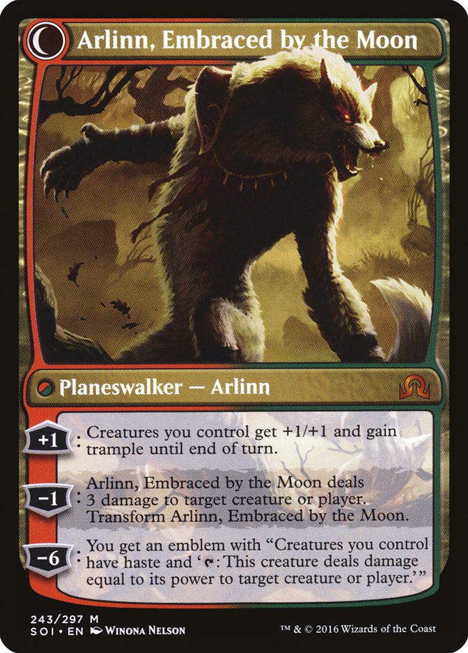 Arlinn Kord // Arlinn, Embraced by the Moon [Shadows over Innistrad] | Black Swamp Games