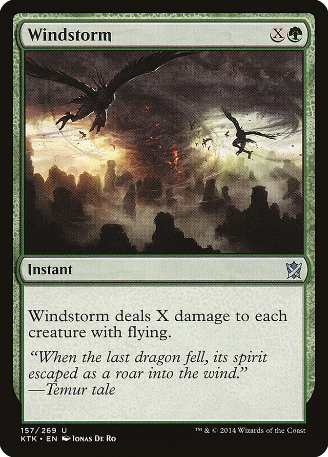 Windstorm [Khans of Tarkir] | Black Swamp Games