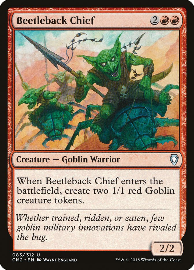 Beetleback Chief [Commander Anthology Volume II] | Black Swamp Games