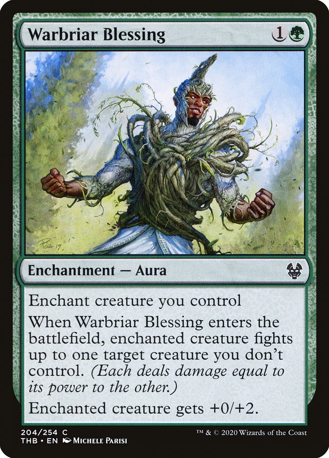 Warbriar Blessing [Theros Beyond Death] | Black Swamp Games