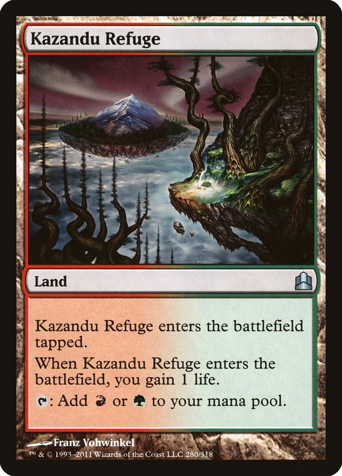 Kazandu Refuge [Commander 2011] | Black Swamp Games