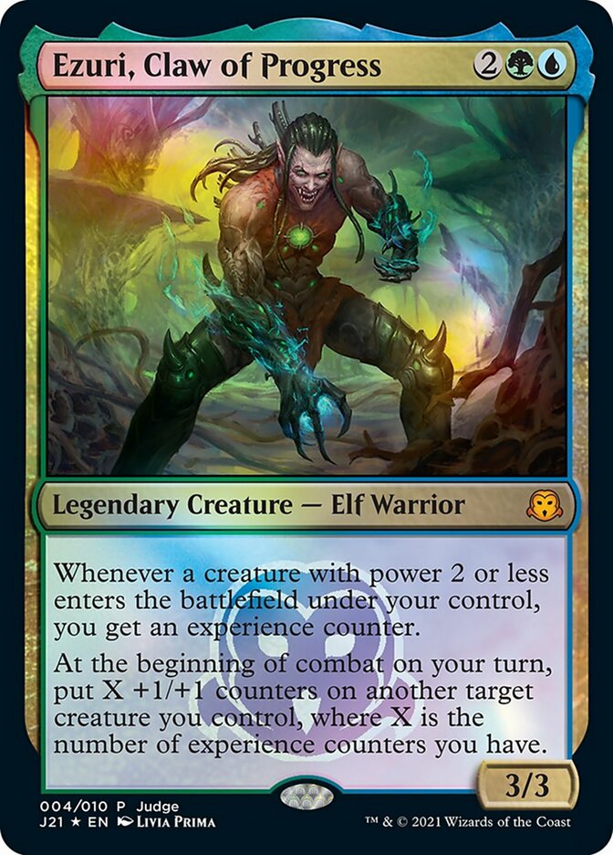 Ezuri, Claw of Progress [Judge Gift Cards 2021] | Black Swamp Games