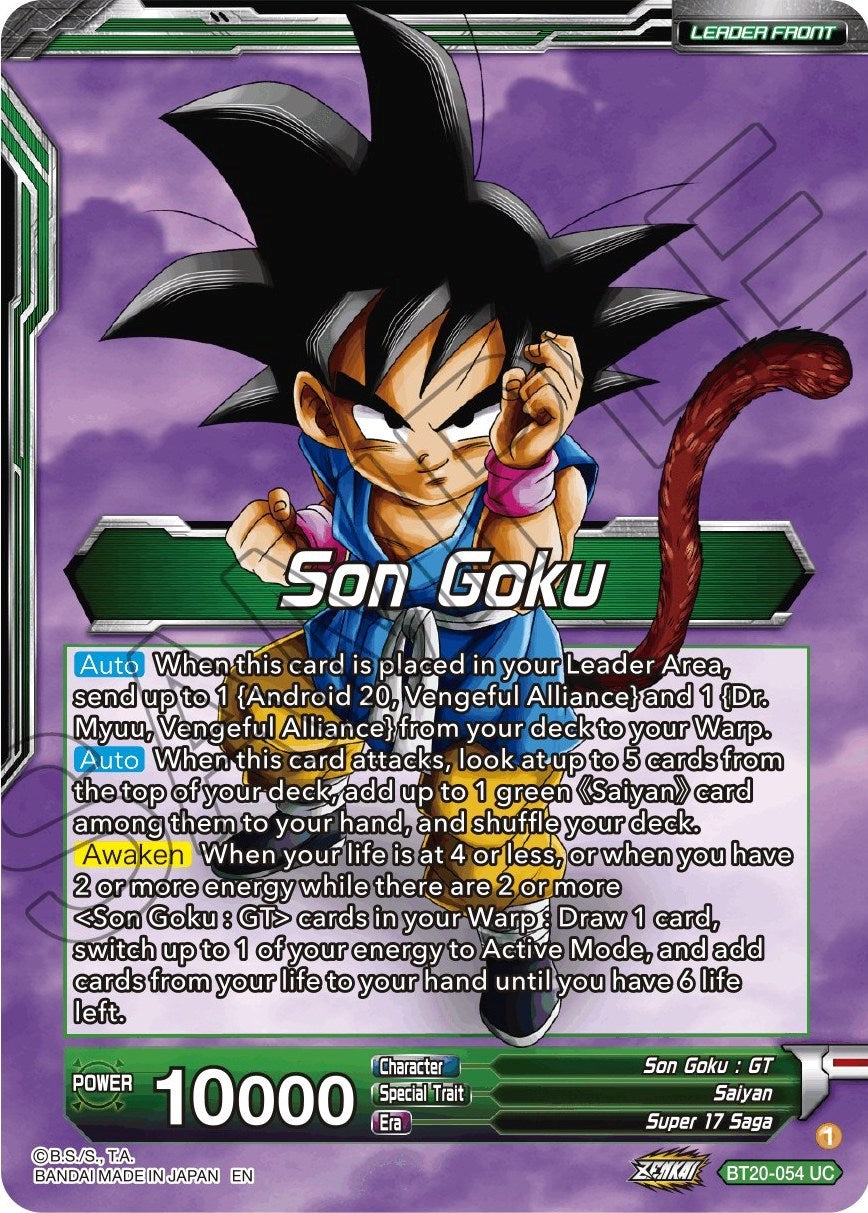 Son Goku // SS4 Son Goku, Betting It All (BT20-054) [Power Absorbed] | Black Swamp Games