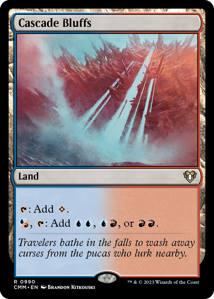 Cascade Bluffs [Commander Masters] | Black Swamp Games