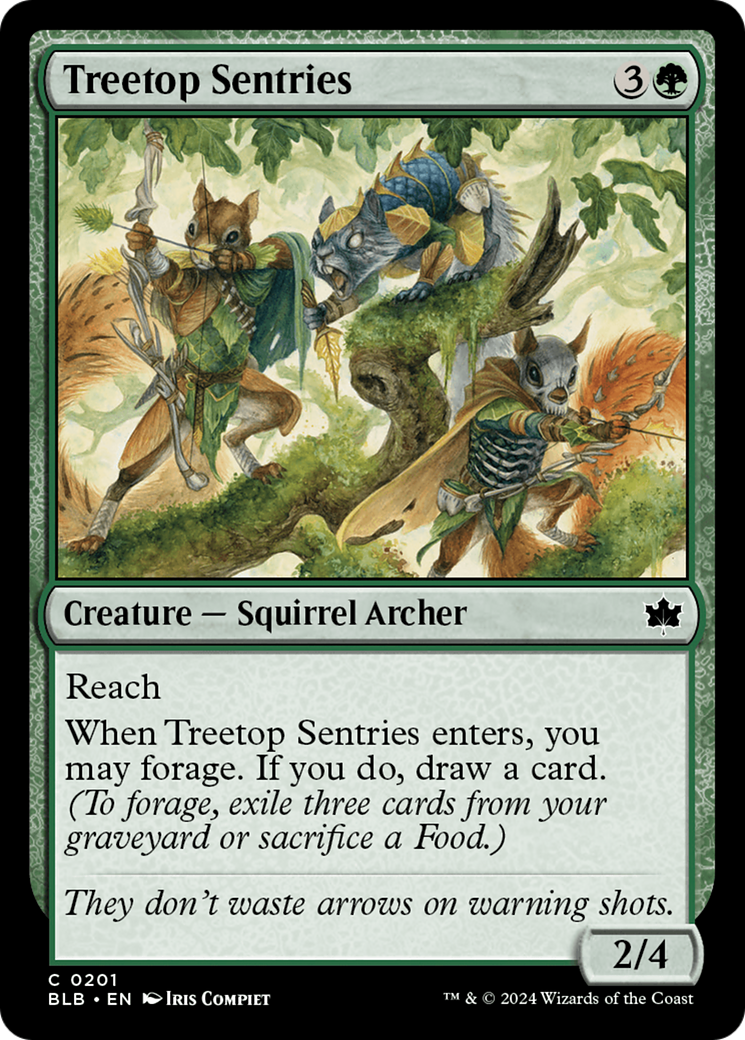 Treetop Sentries [Bloomburrow] | Black Swamp Games