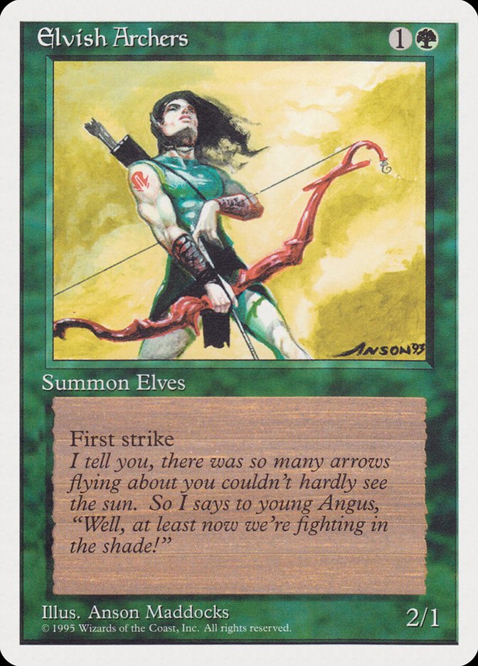 Elvish Archers [Rivals Quick Start Set] | Black Swamp Games