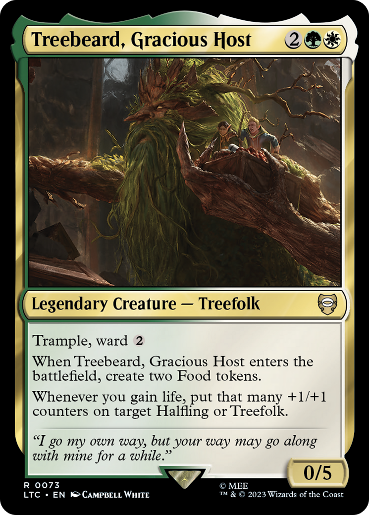 Treebeard, Gracious Host [The Lord of the Rings: Tales of Middle-Earth Commander] | Black Swamp Games