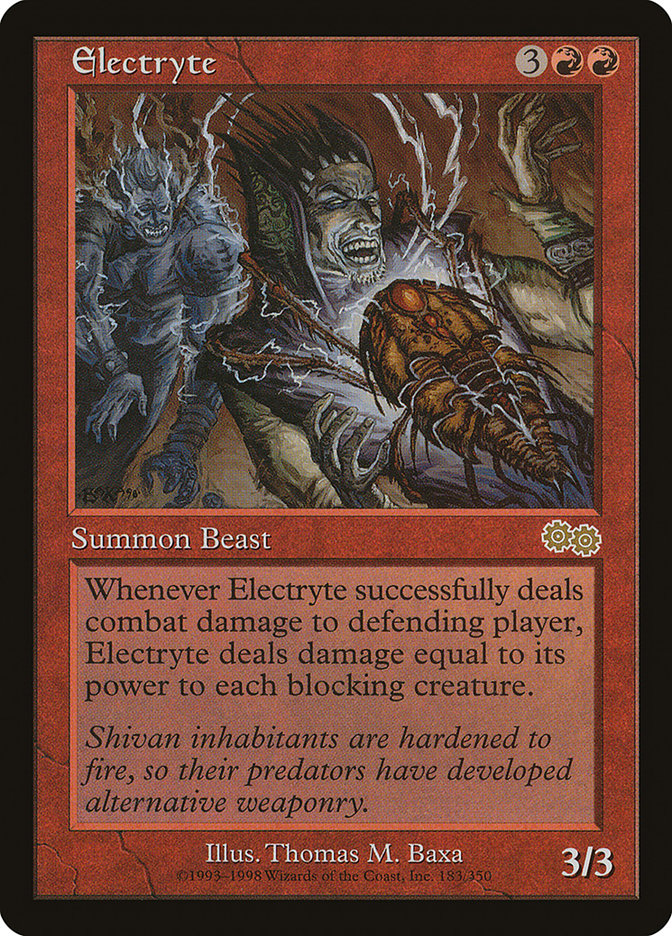 Electryte [Urza's Saga] | Black Swamp Games