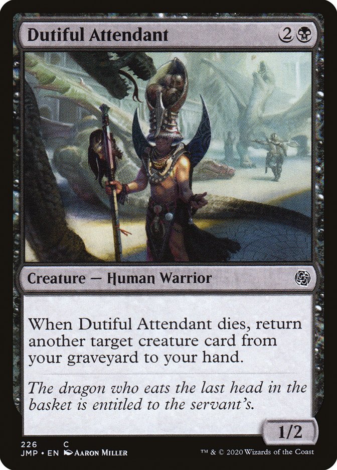 Dutiful Attendant [Jumpstart] | Black Swamp Games