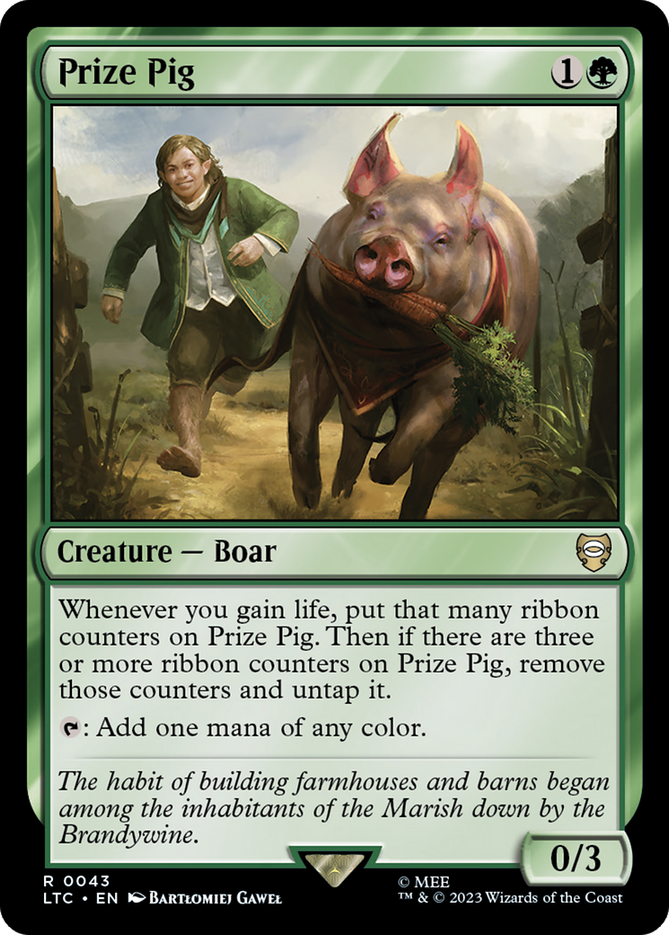 Prize Pig [The Lord of the Rings: Tales of Middle-Earth Commander] | Black Swamp Games