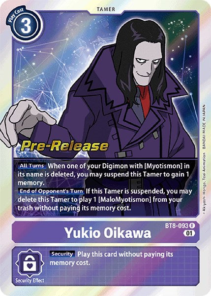 Yukio Oikawa [BT8-093] [New Awakening Pre-Release Cards] | Black Swamp Games