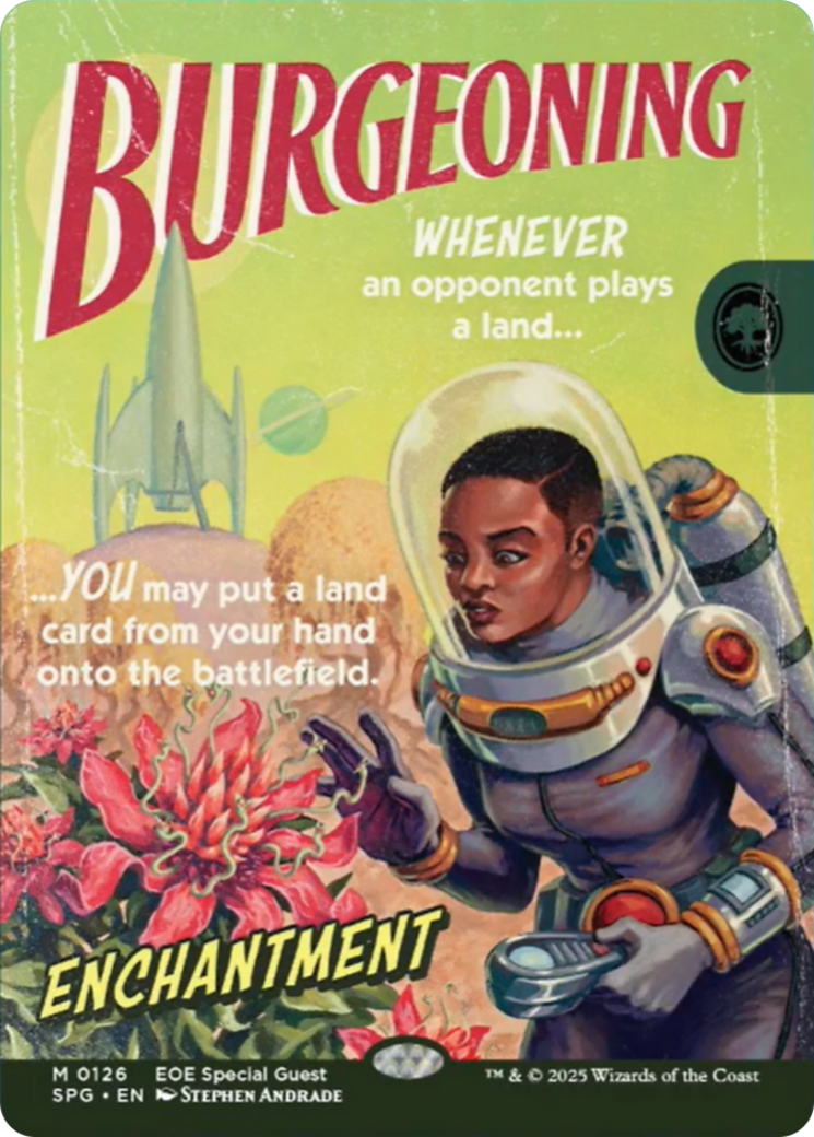 Burgeoning (Showcase) [Edge of Eternities Special Guests] | Black Swamp Games
