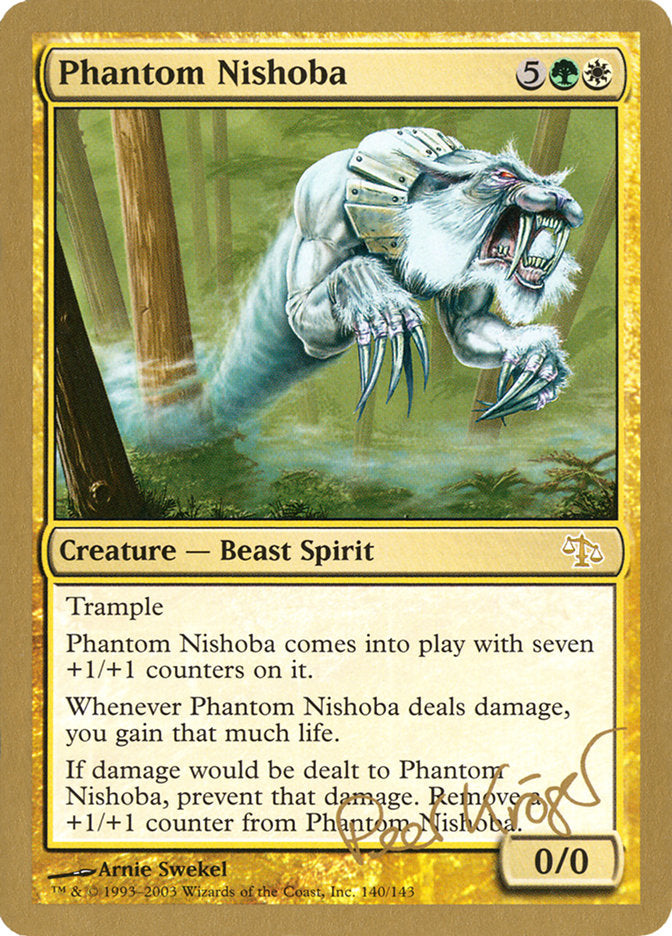 Phantom Nishoba (Peer Kroger) [World Championship Decks 2003] | Black Swamp Games