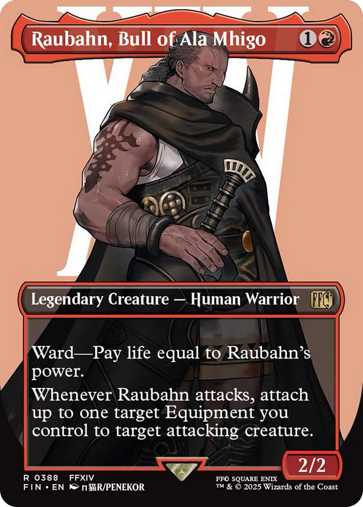Raubahn, Bull of Ala Mhigo (Borderless) [FINAL FANTASY] | Black Swamp Games