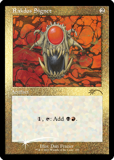 Rakdos Signet (Retro) (Foil Etched) [Secret Lair Drop Series] | Black Swamp Games