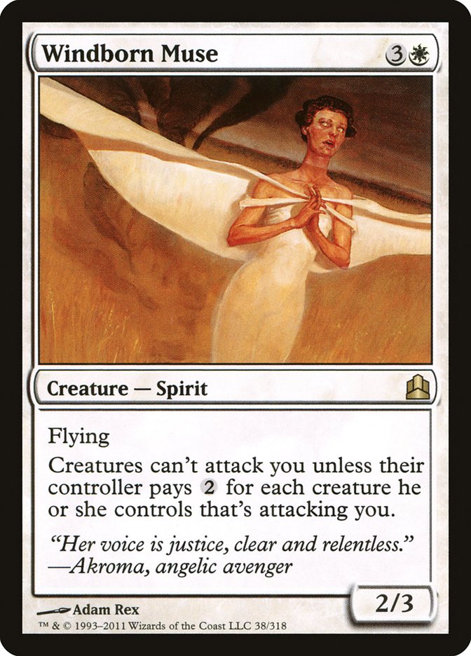 Windborn Muse [Commander 2011] | Black Swamp Games