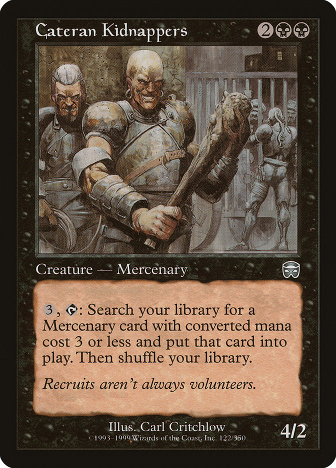 Cateran Kidnappers [Mercadian Masques] | Black Swamp Games