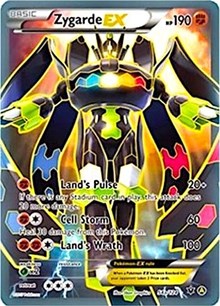 Zygarde EX (54a/124) (Alternate Art Promo) [XY: Fates Collide] | Black Swamp Games