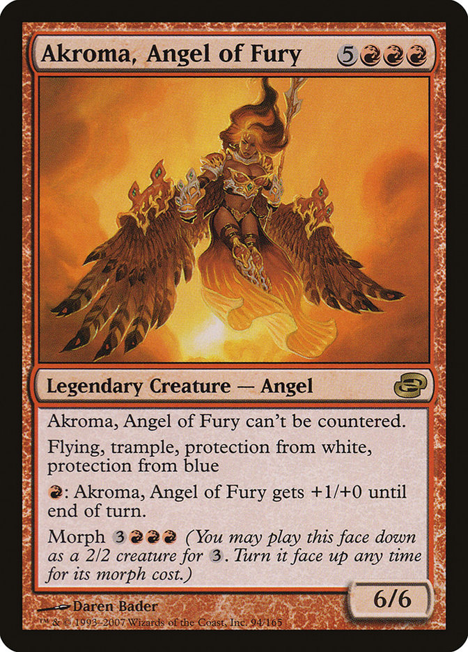Akroma, Angel of Fury [Planar Chaos] | Black Swamp Games