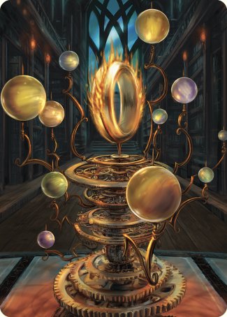 Sol Ring Art Card [Commander Masters Art Series] | Black Swamp Games