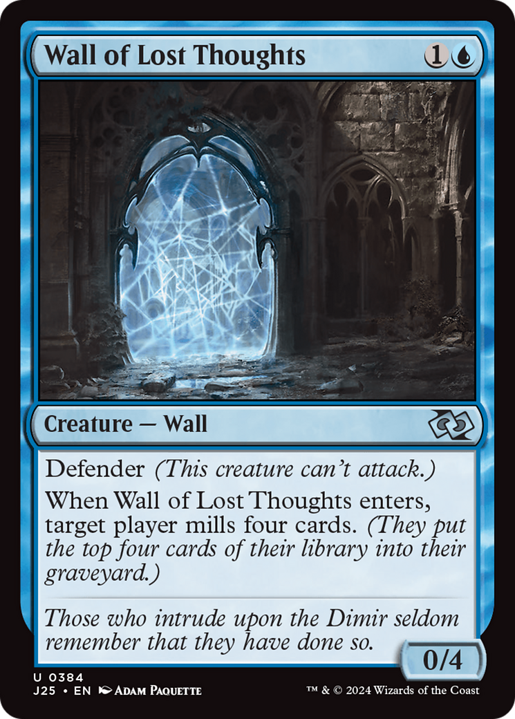 Wall of Lost Thoughts [Foundations Jumpstart] | Black Swamp Games