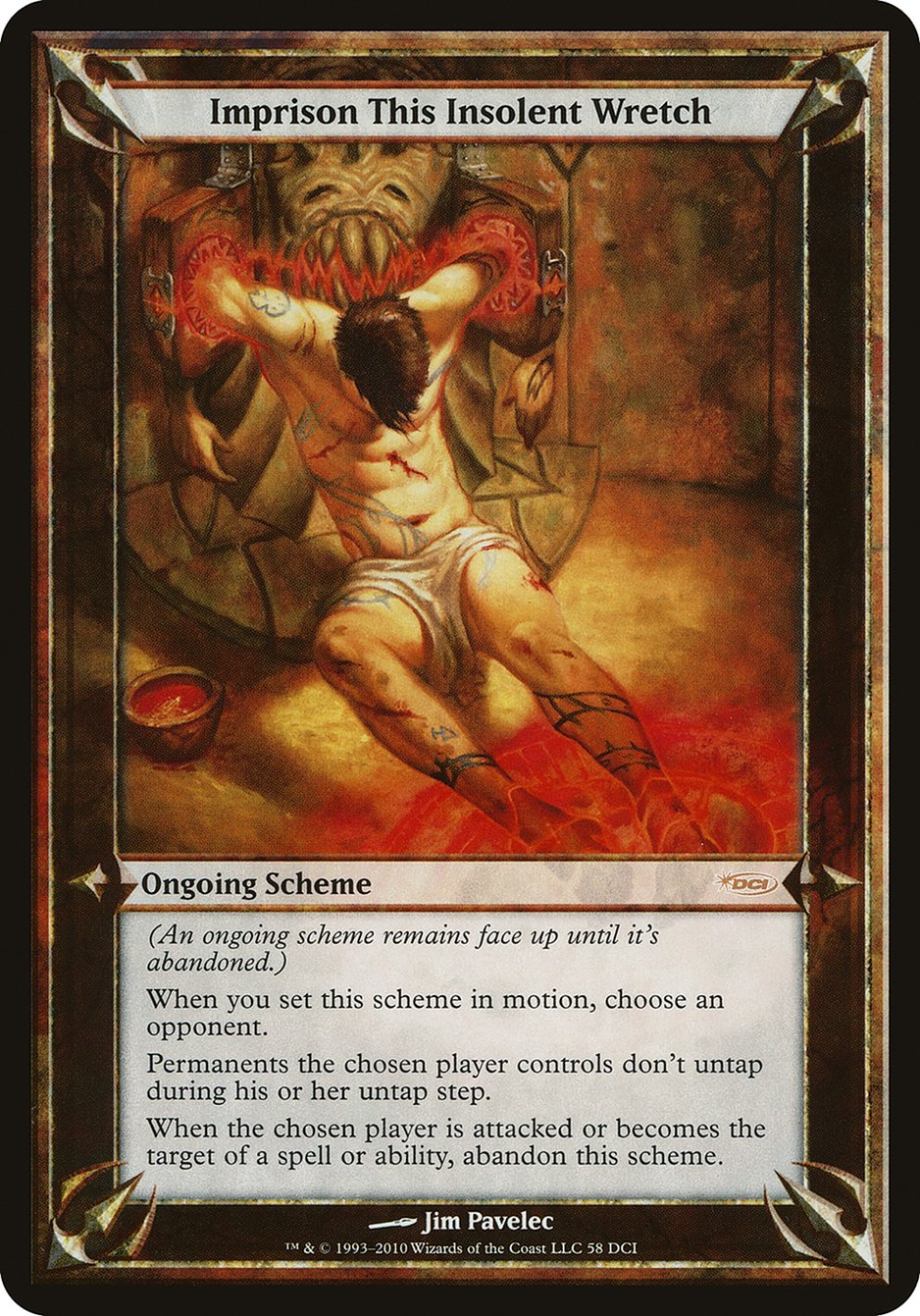 Imprison This Insolent Wretch (Schemes) [Promotional Schemes] | Black Swamp Games