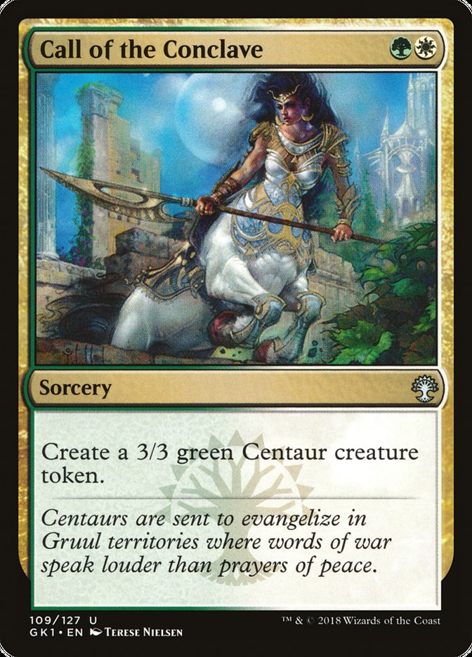Call of the Conclave [Guilds of Ravnica Guild Kit] | Black Swamp Games
