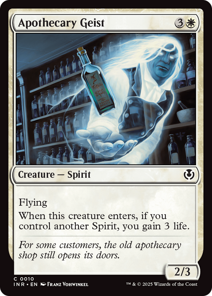 Apothecary Geist [Innistrad Remastered] | Black Swamp Games