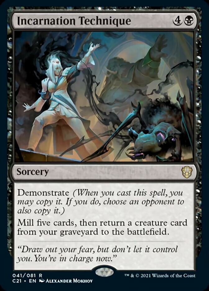Incarnation Technique [Commander 2021] | Black Swamp Games