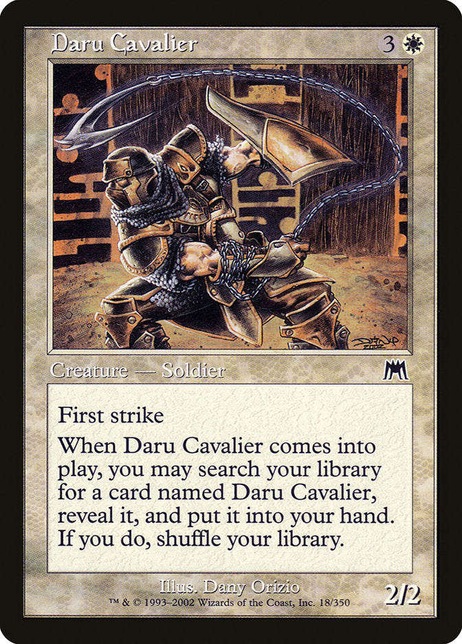 Daru Cavalier [Onslaught] | Black Swamp Games