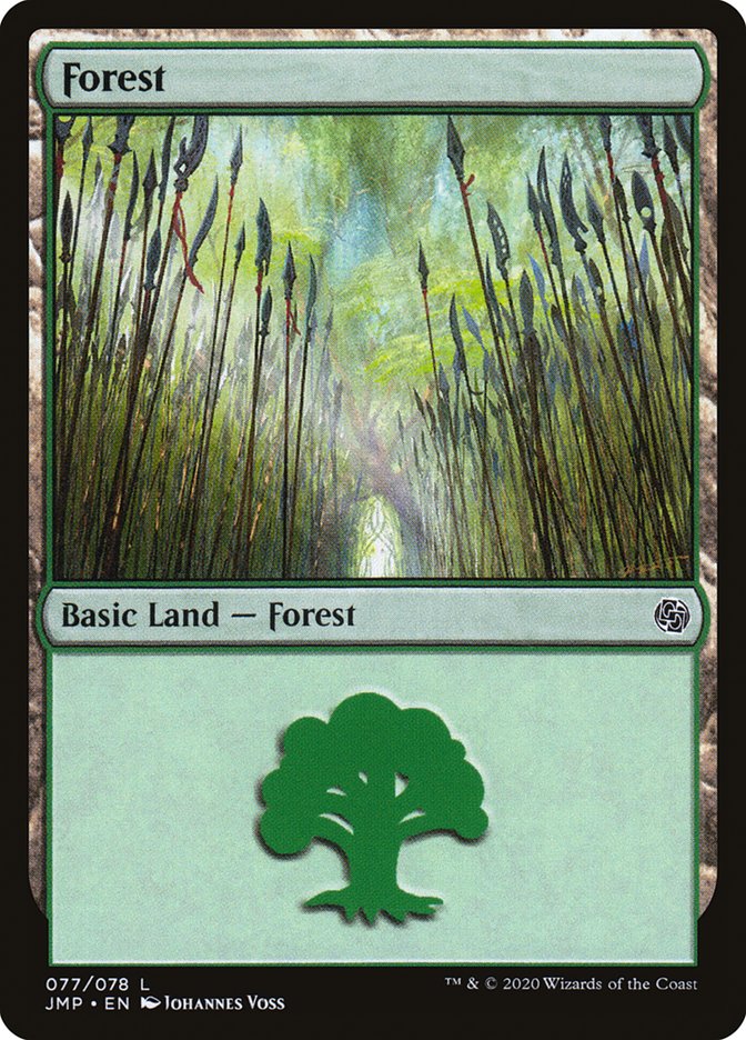Forest (77) [Jumpstart] | Black Swamp Games