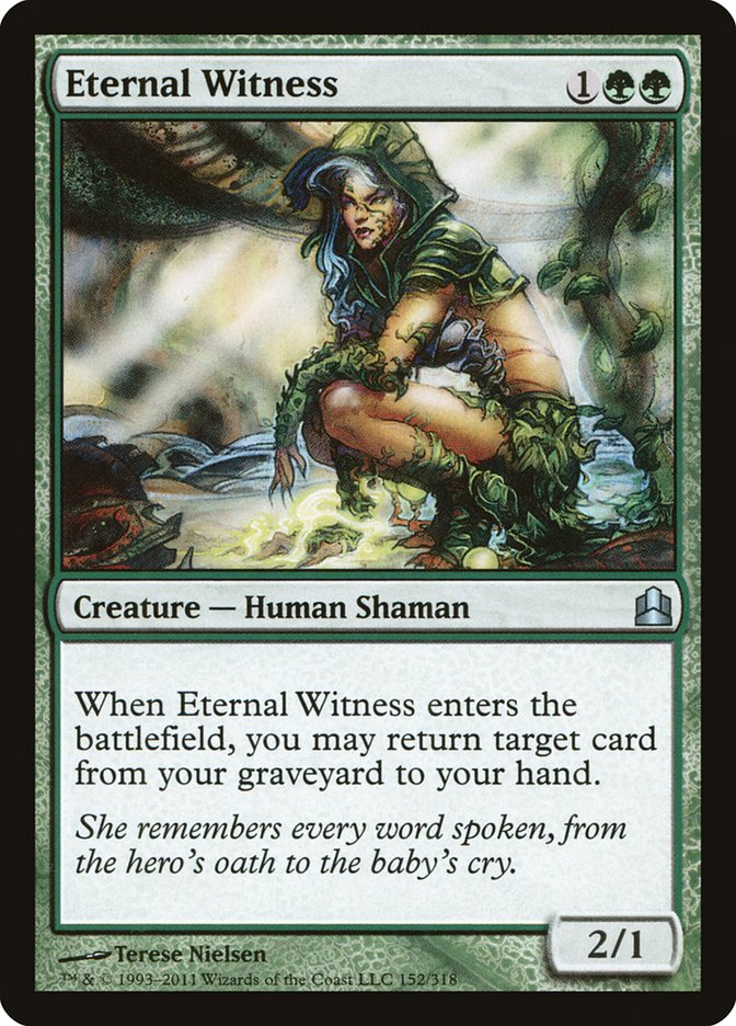 Eternal Witness [Commander 2011] | Black Swamp Games