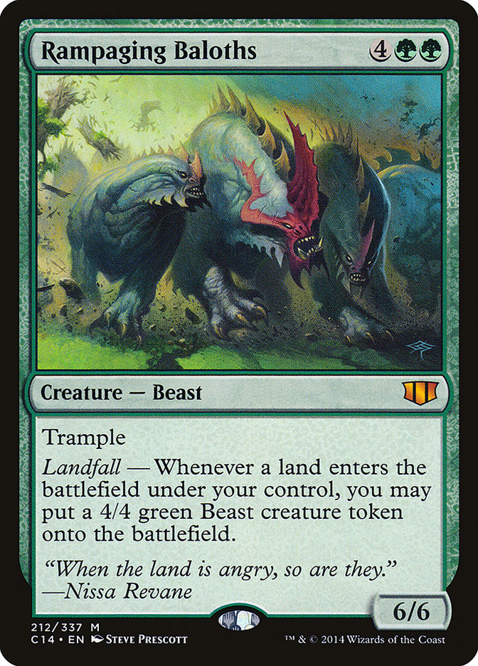 Rampaging Baloths [Commander 2014] | Black Swamp Games