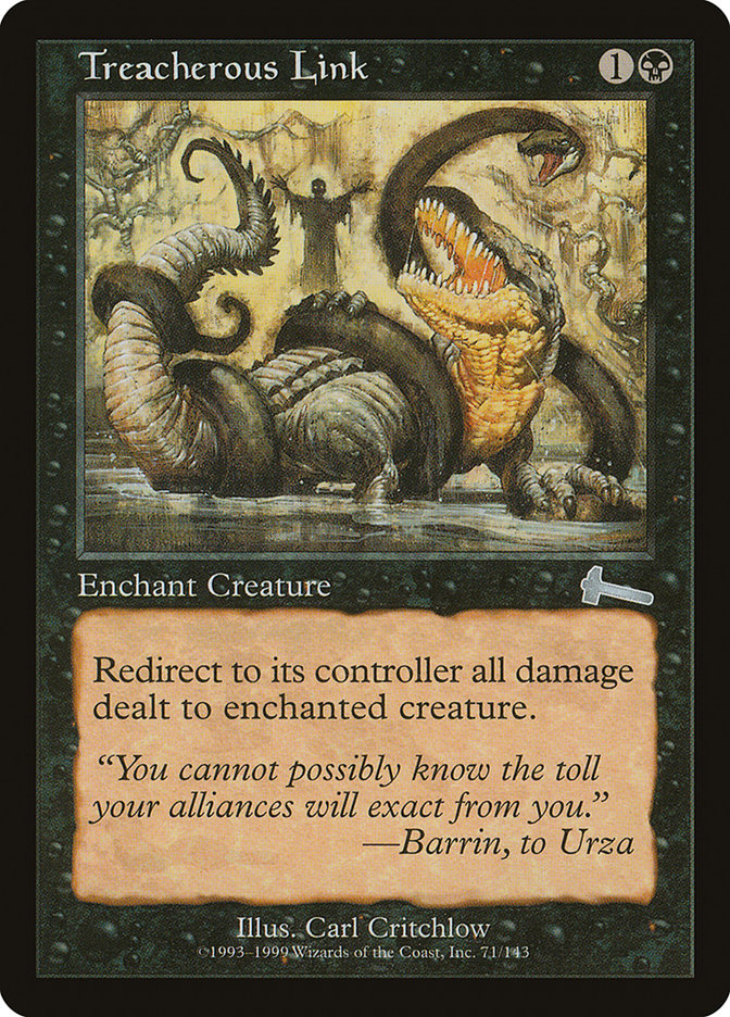 Treacherous Link [Urza's Legacy] | Black Swamp Games