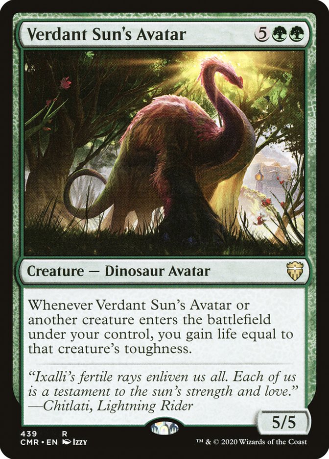 Verdant Sun's Avatar [Commander Legends] | Black Swamp Games