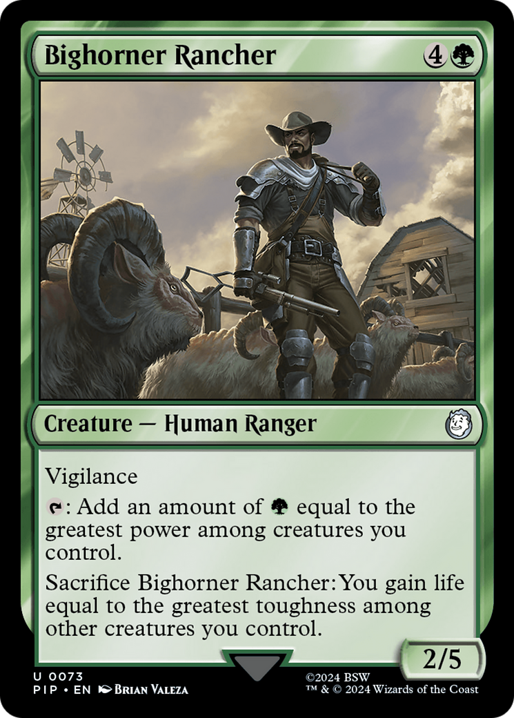 Bighorner Rancher [Fallout] | Black Swamp Games