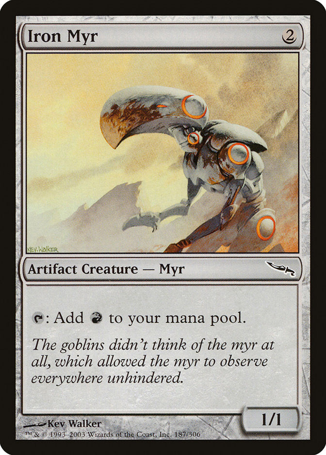 Iron Myr [Mirrodin] | Black Swamp Games