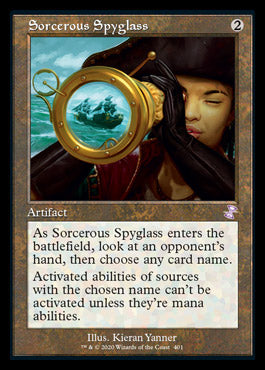 Sorcerous Spyglass (Timeshifted) [Time Spiral Remastered] | Black Swamp Games