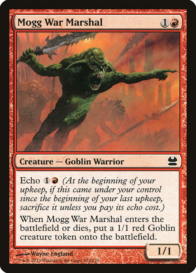 Mogg War Marshal [Modern Masters] | Black Swamp Games