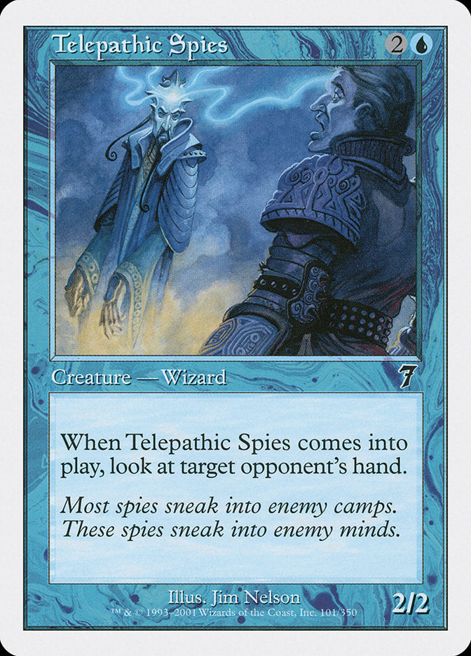 Telepathic Spies [Seventh Edition] | Black Swamp Games