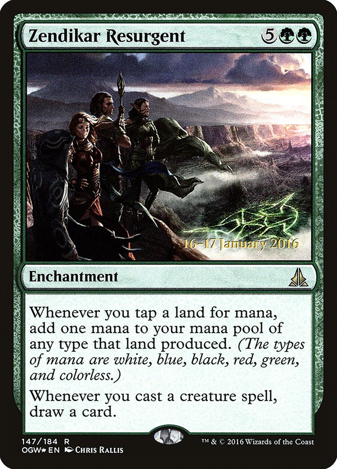 Zendikar Resurgent [Oath of the Gatewatch Prerelease Promos] | Black Swamp Games