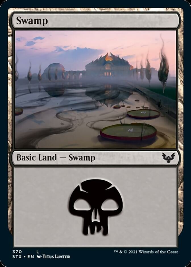 Swamp (370) [Strixhaven: School of Mages] | Black Swamp Games