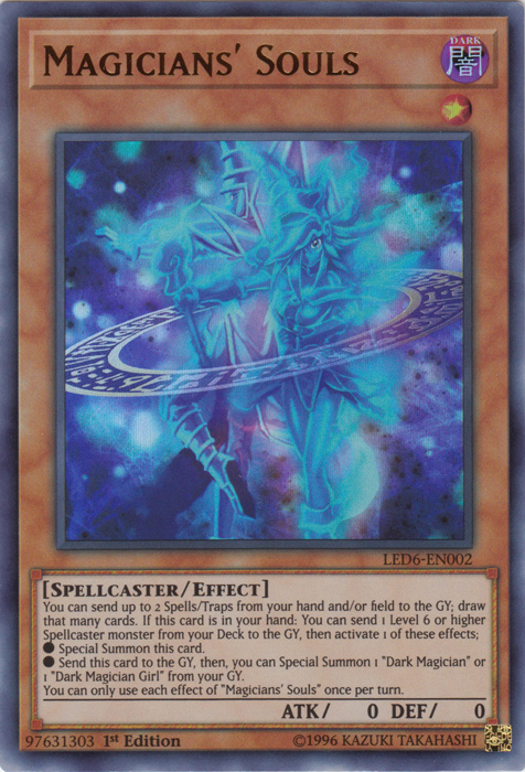 Magicians' Souls [LED6-EN002] Ultra Rare | Black Swamp Games